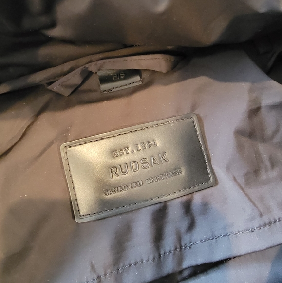 SOLD ! Rudsak puffer jacket with leather detail - Picture 4 of 8